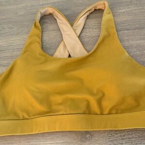 Women's Mustard Yellow Sports Bra